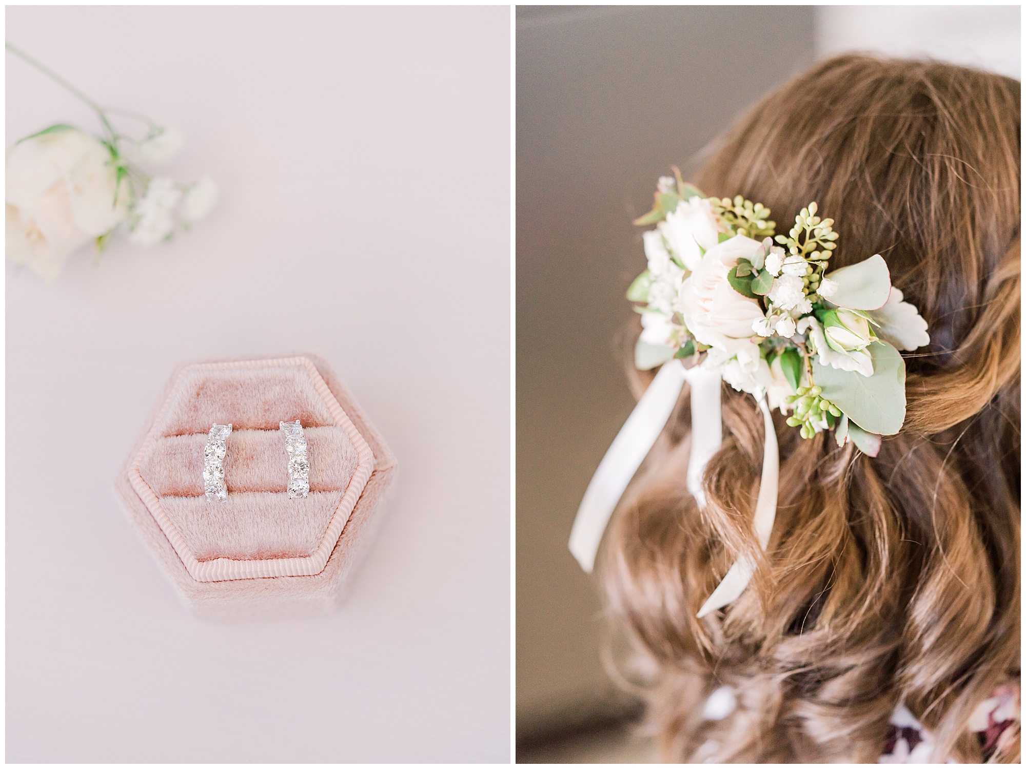 Flower girl hair | Wedding photographs
