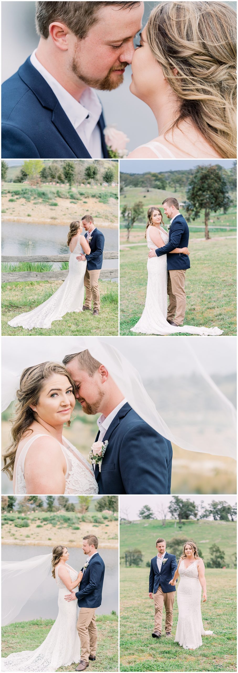 Wedding photos at The truffle farm Canberra