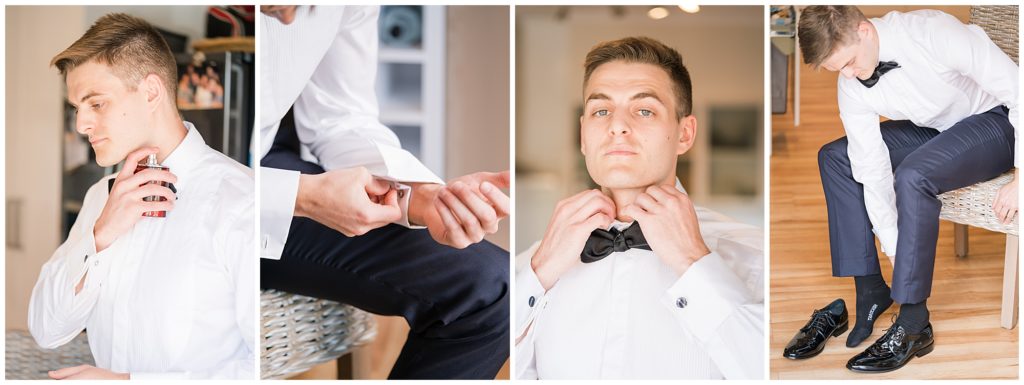 Groom getting ready for his Canberra wedding |Canberra wedding photographers