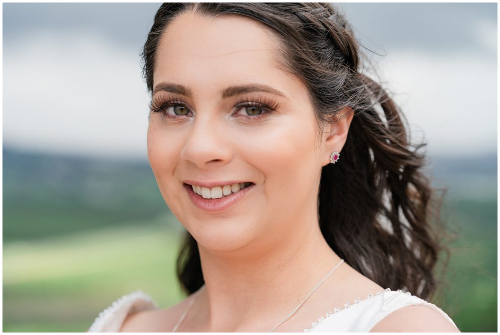 Getting married in Canberra | Bride smiling at the camera