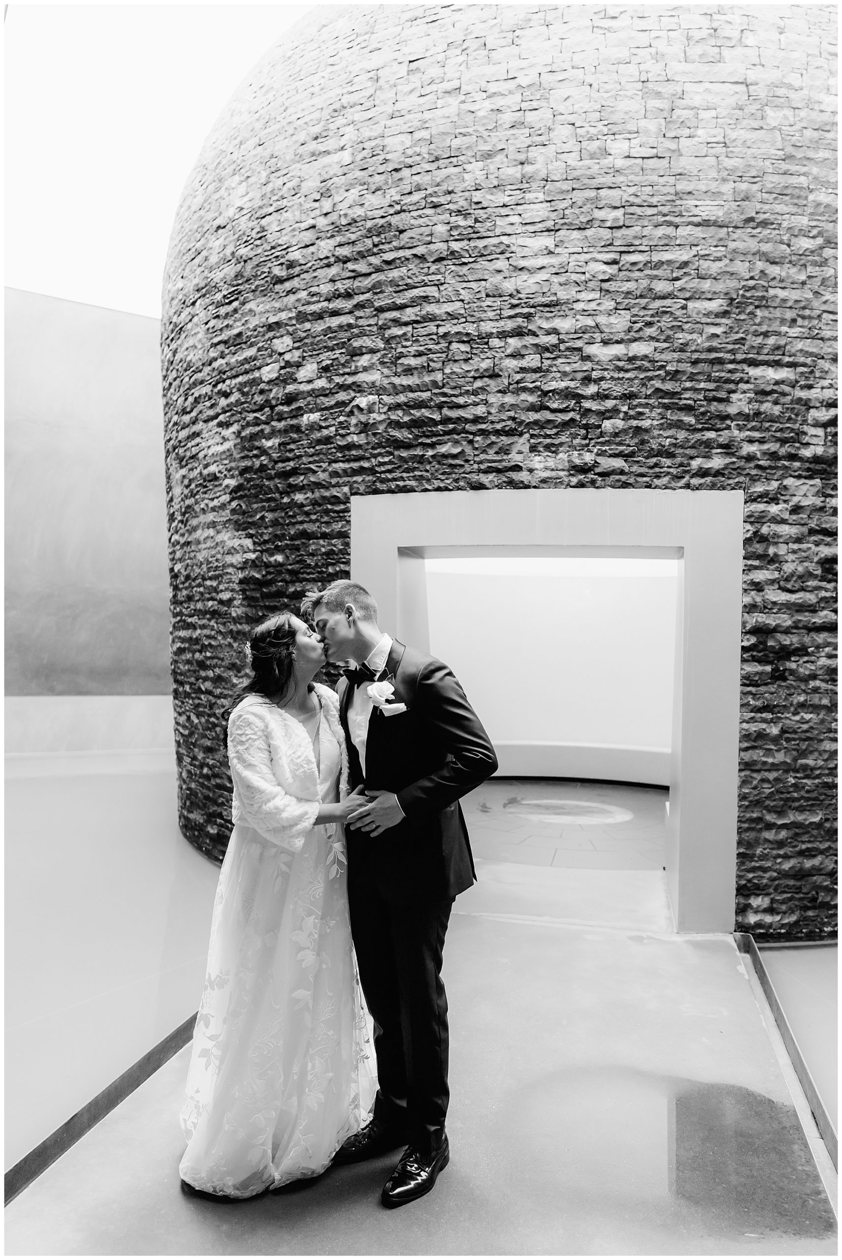 "Within Without" James Turrell Skyspace wedding photos