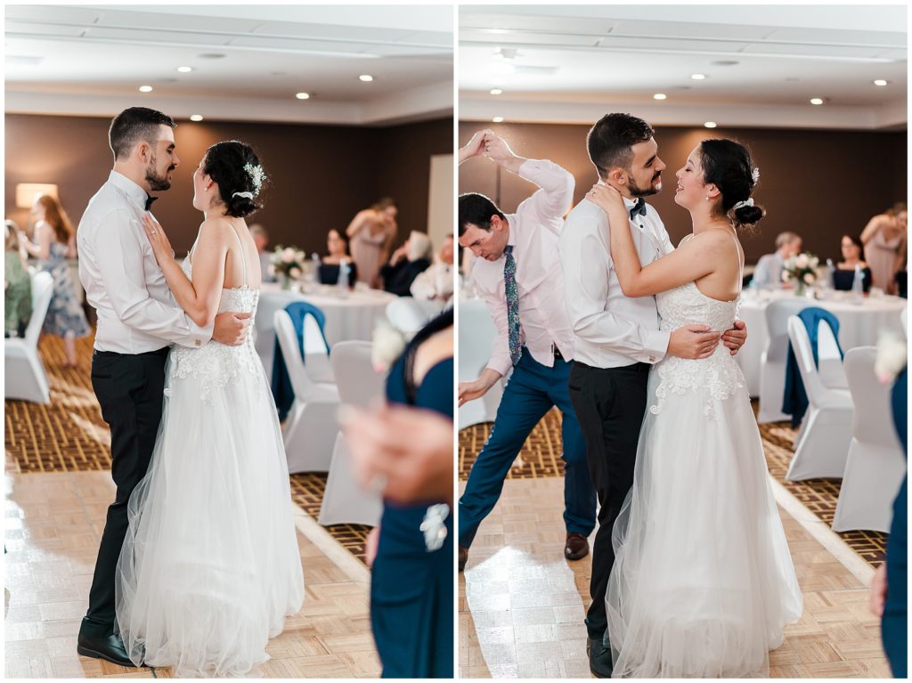 Bride and groom first dance | Canberra wedding Photography 