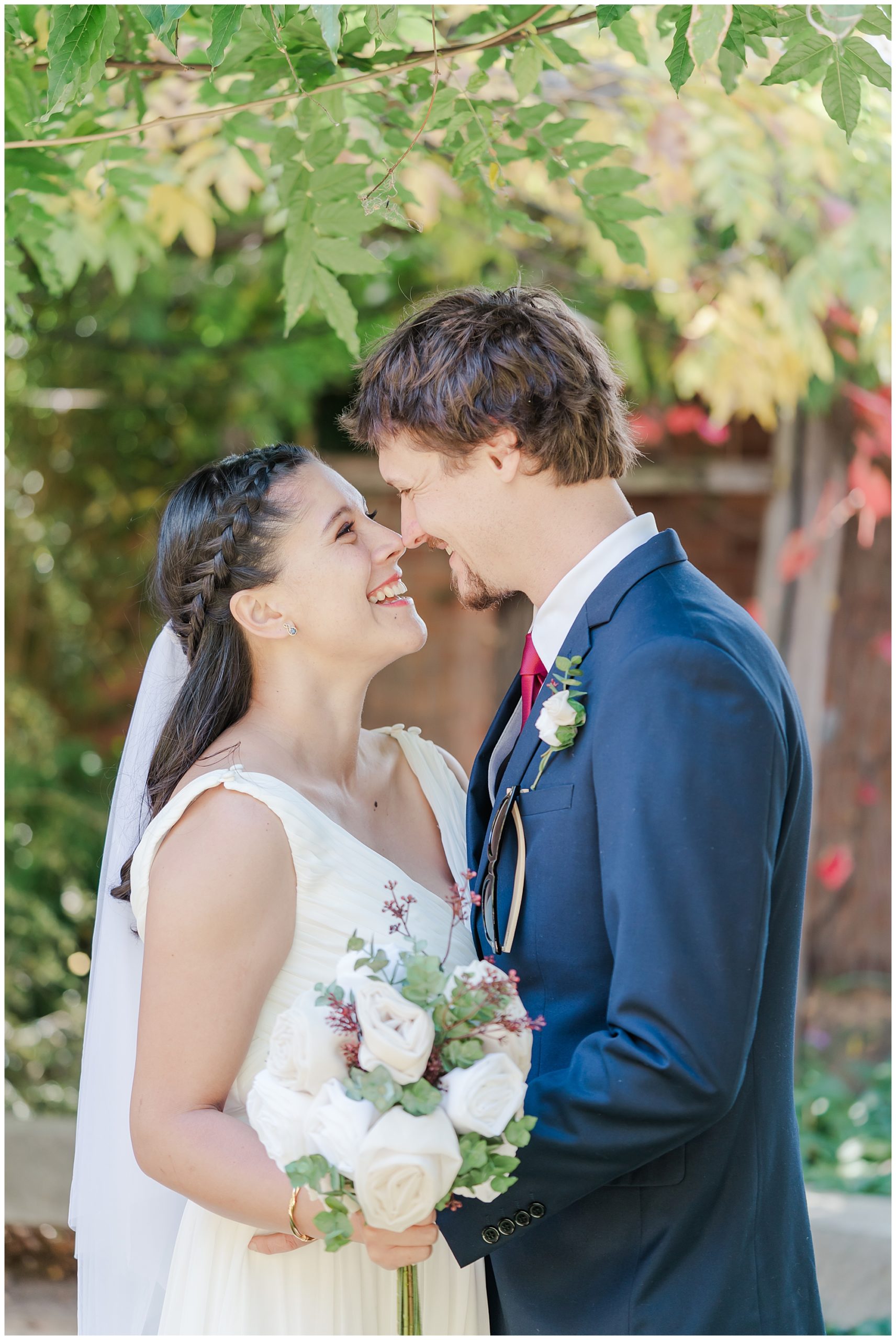 Bride and groom laughing| Australian Wedding photography