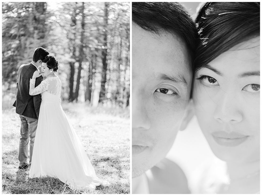 Bride and groom portraits after their Canberra wedding